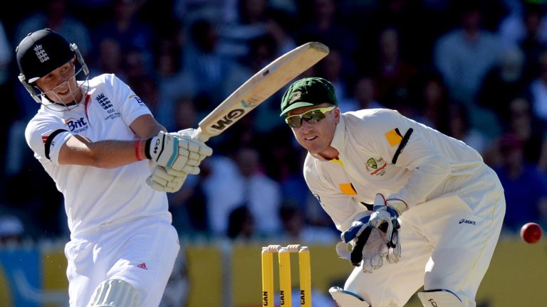 Joe Root made his Ashes debut during the 2013-14 series