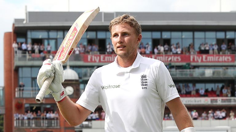 Joe Root hit his highest Test score of 254 against Pakistan at Old Trafford in 2016