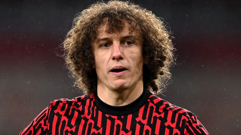 David Luiz joined Arsenal from Chelsea in August 2019