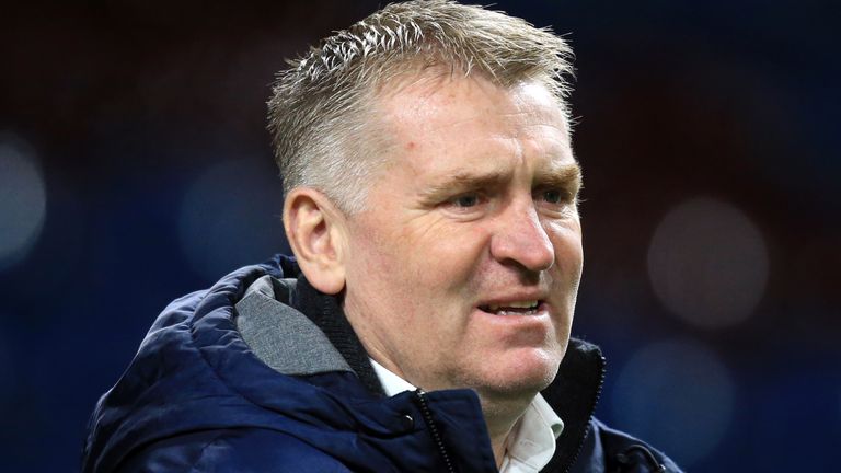 Aston Villa boss Dean Smith (PA image)