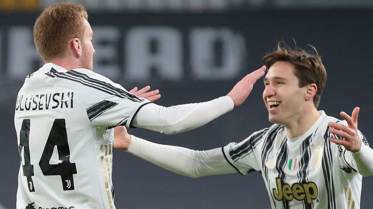 Dejan Kulusevski and Federico Chiesa both scored in Juventus' win