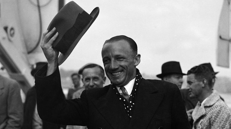 Don Bradman (Associated Press)