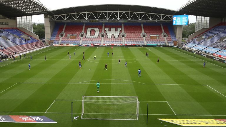 Wigan are holding formal talks with three parties about the potential sale of the club.