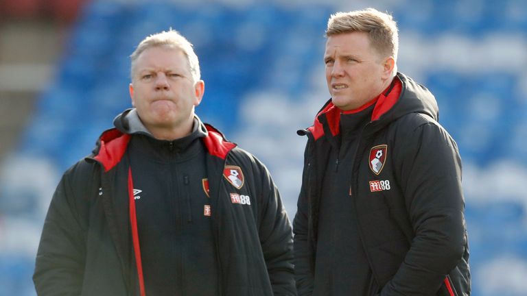 John Yems worked under Eddie Howe at Bournemouth until 2018