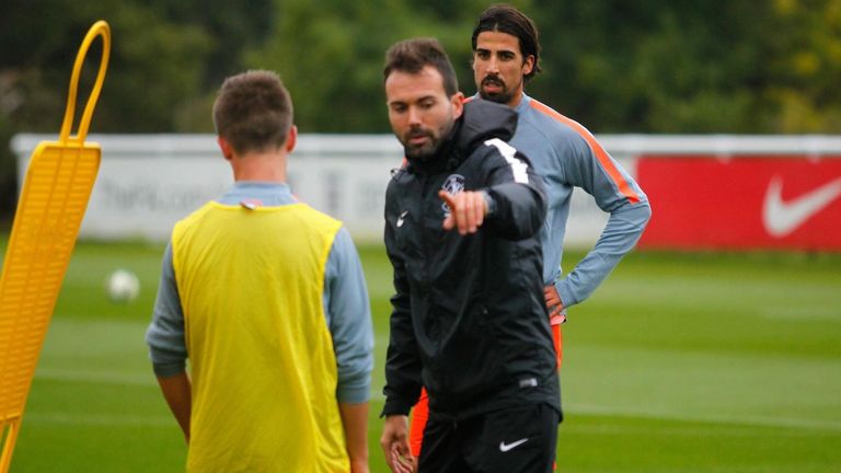 Former Crawley assistant Edu Rubio is now working as a technical consultant in Crystal Palace's academy