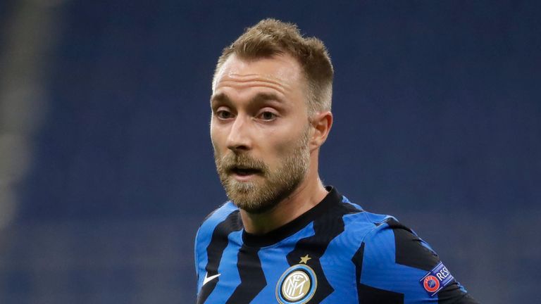 Inter Milan are looking to offload Christian Eriksen this month