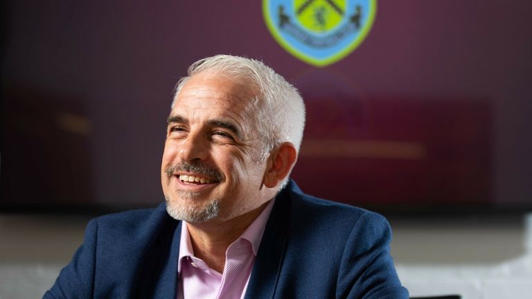 New Burnley Chairman Alan Pace