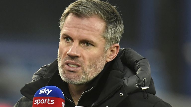 Jamie Carragher responds to Liverpool's title loss with a powerful message for Manchester City ... but can't get enough of the Liam Gallagher saga