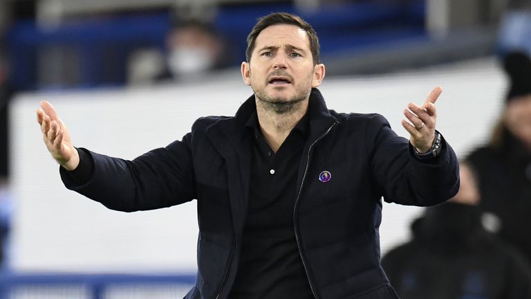 Frank Lampard has seen his Chelsea side win just once in their last five Premier League games