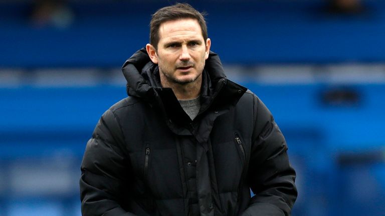 Chelsea head coach Frank Lampard