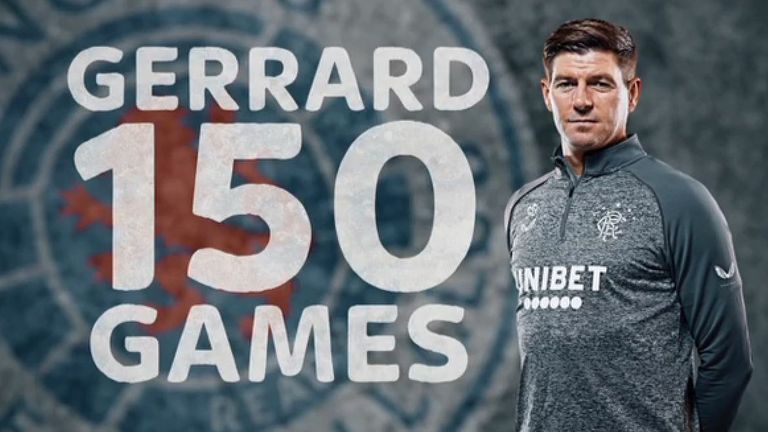 Steven Gerrard Rangers 150 feature image screenshot