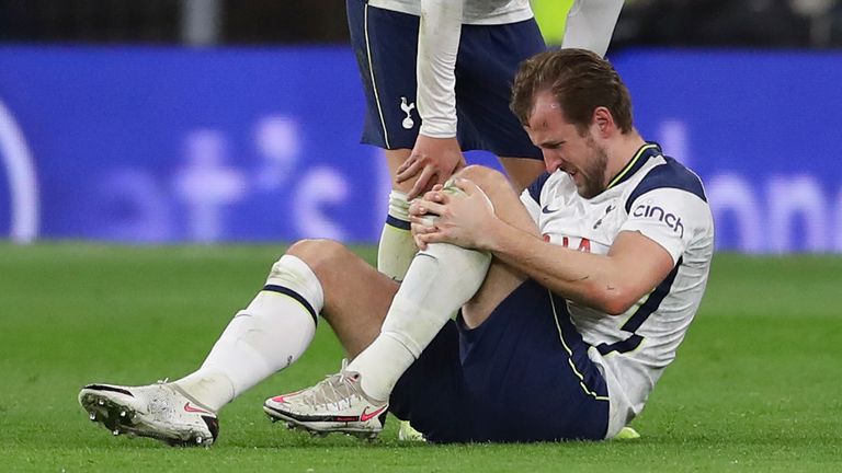 Harry Kane twisted both his ankles