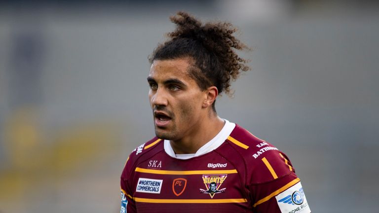 Picture by Isabel Pearce/SWpix.com - 08/10/2020 - Rugby League - Betfred Super League - Huddersfield Giants v Salford Red Devils - Emerald Headingley Stadium, Leeds, England - Ashton Golding of Huddersfield.