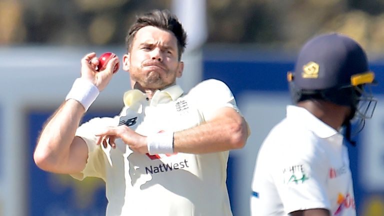 Sri Lanka portal - James Anderson returned for England in Galle
