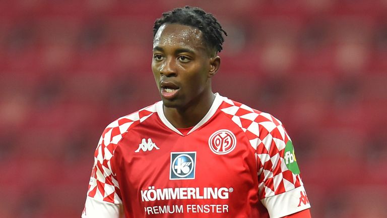 Mainz striker Jean-Phillipe Mateta is close to a loan deal at Crystal Palace