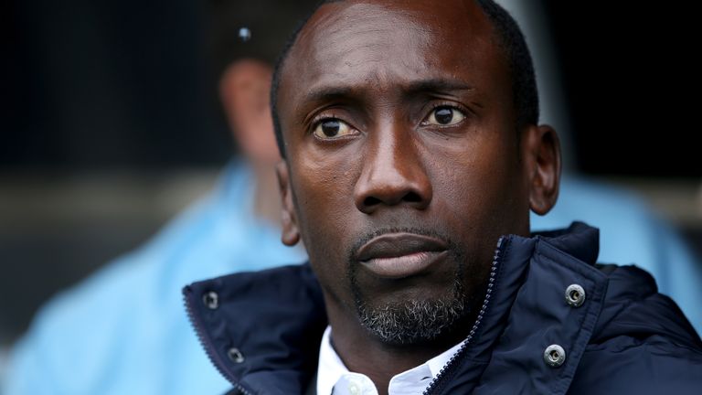 Queens Park Rangers manager Jimmy Floyd Hasselbaink