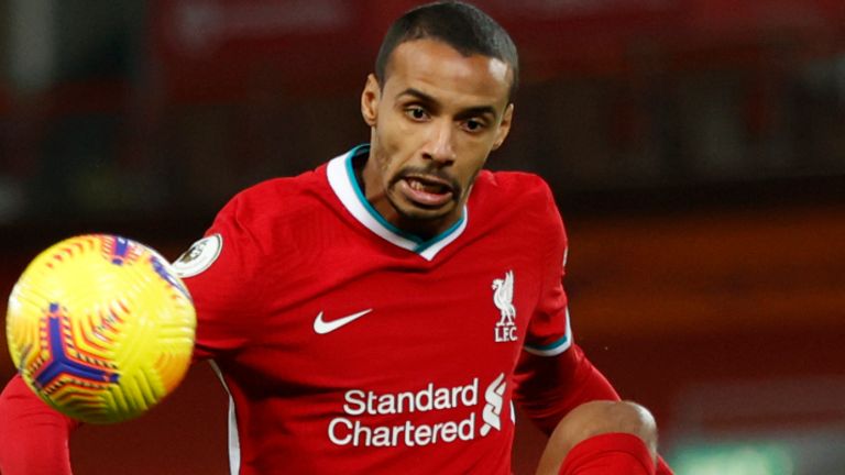 Liverpool defender Joel Matip