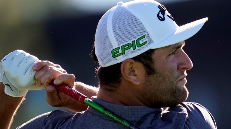 Jon Rahm dropped his only shot of the first day at the final hole