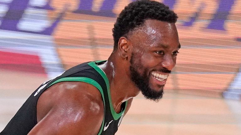 Boston Celtics guard Kemba Walker (AP image)