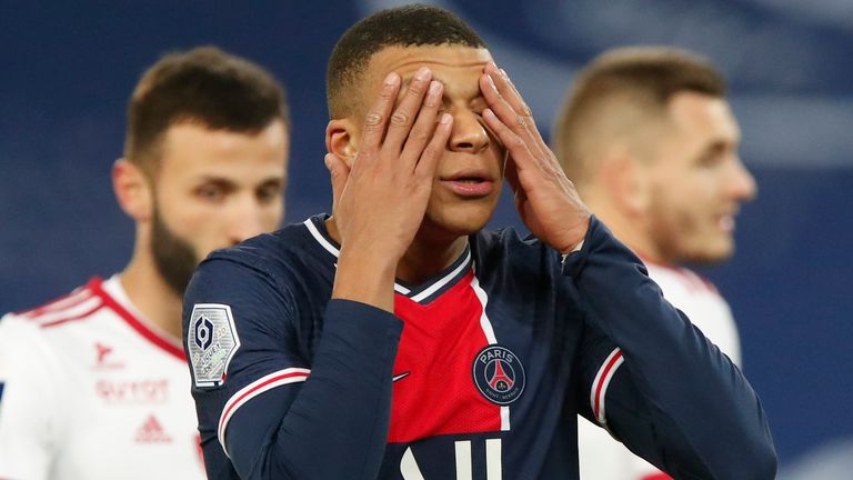 Mbappe has been previously linked with a move to Liverpool