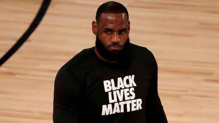 LeBron James has spoken out after a white police officer was cleared in the shooting of Jacob Blake, a black man, in Kenosha, Wisconsin