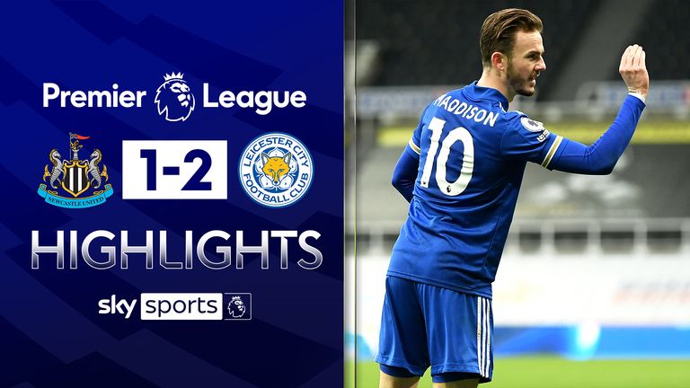 NEWCASTLE UNITED 1-2 LEICESTER CITY