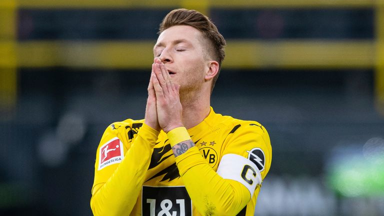 Marco Reus missed a penalty to ensure the points were shared