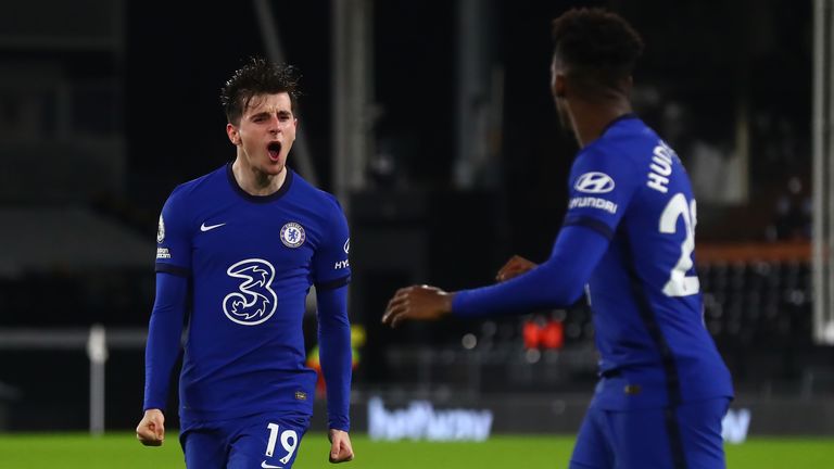 Mason Mount oslavoval poté, co ve Fulhamu předvedl Chelsea 1: 0