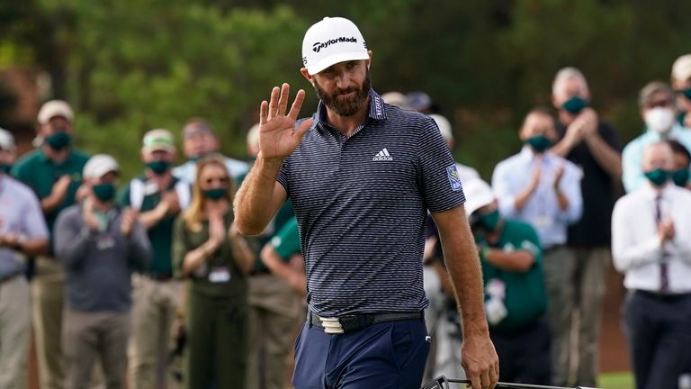 Dustin Johnson won his first Masters tournament in November
