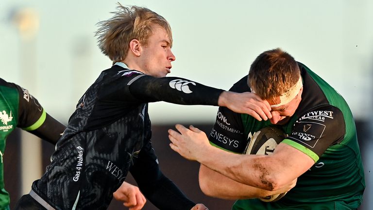 Mat Protheroe was among the try scorers for Ospreys as they secured an entertaining victory at Connacht 