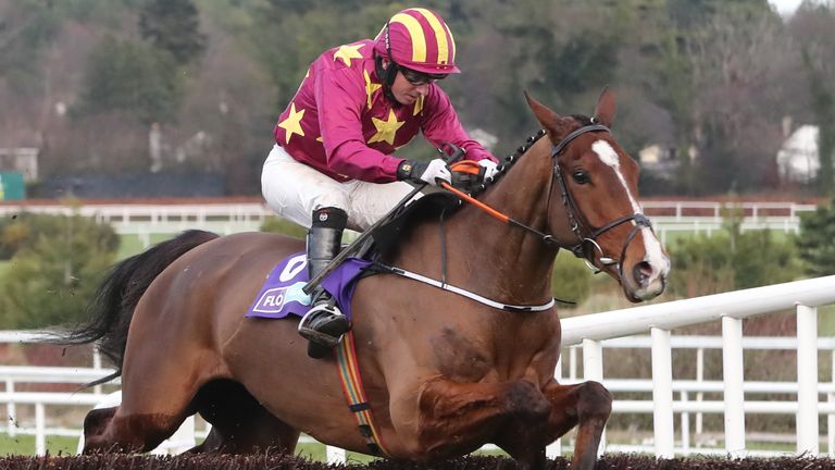 Monalee in action at Leopardstown in 2018 