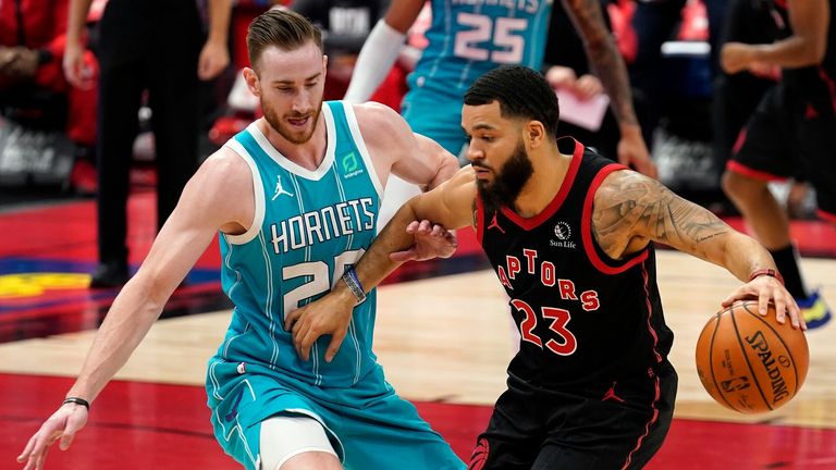 NBA Hls: Hornets v Raptors.