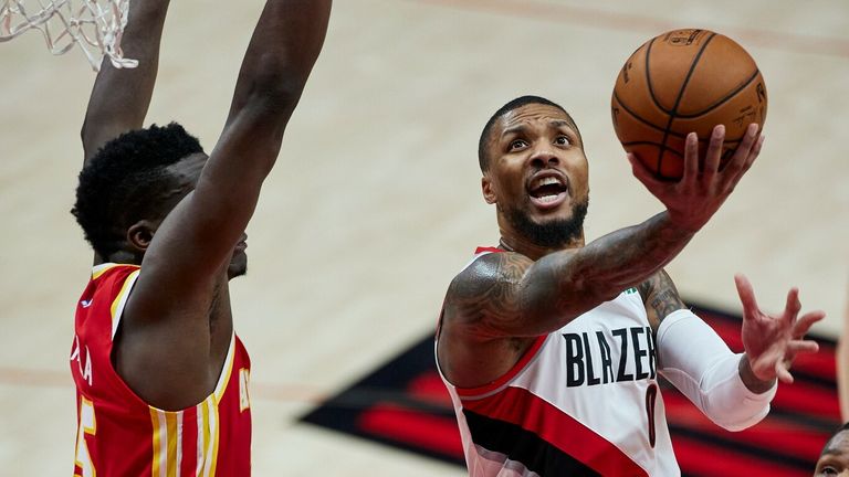 NBA Hls: Trail Blazers v Hawks