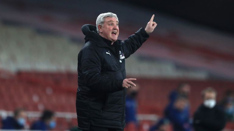 PA - Newcastle manager Steve Bruce