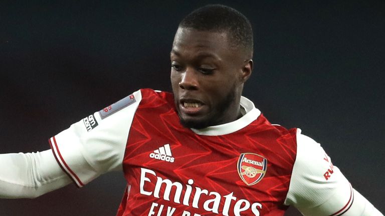 Nicolas Pepe has struggled to find form at Arsenal so far this season