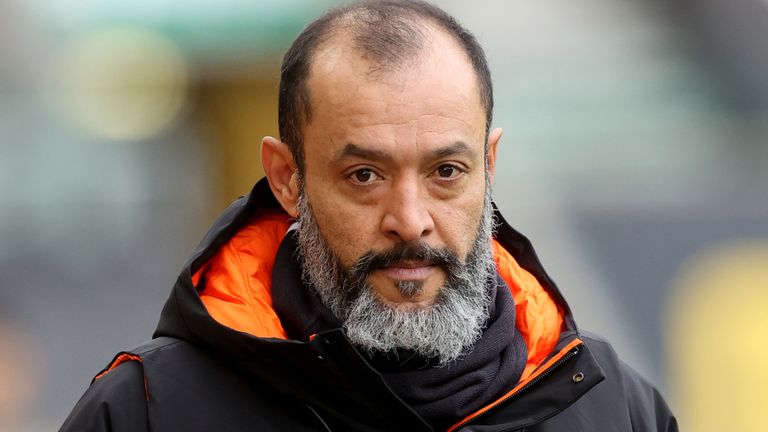 Wolves boss Nuno Espirito Santo (PA Image)