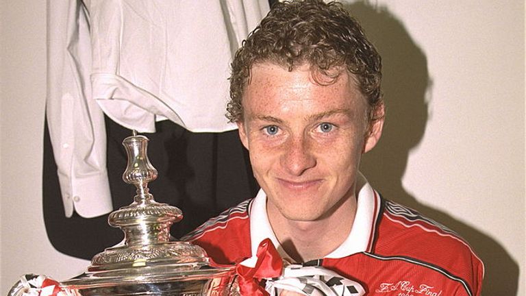 Ole Gunnar Solskjaer started for Manchester United in the 1999 FA Cup final