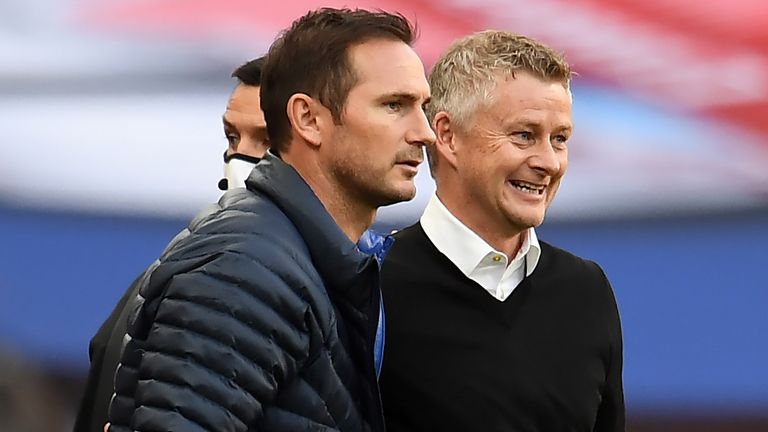 Frank Lampard & Ole Gunnar Solskjaer