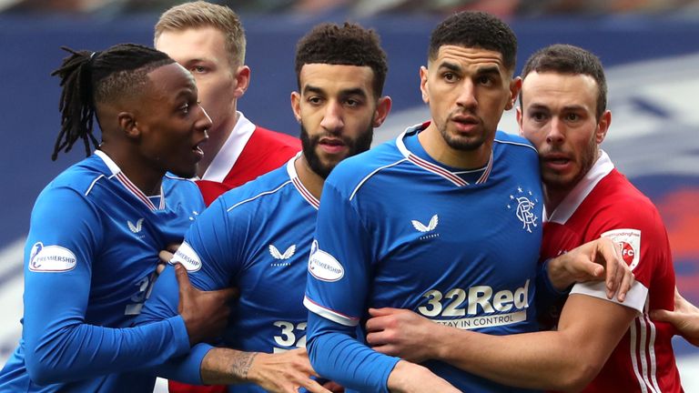 Rangers travel to face Aberdeen on Sunday, live on Sky Sports (PA)