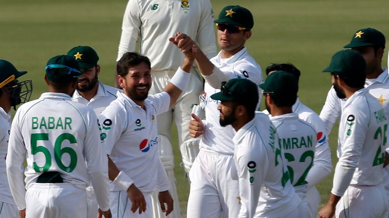 Pakistan and Yasir Shah (Associated Press)