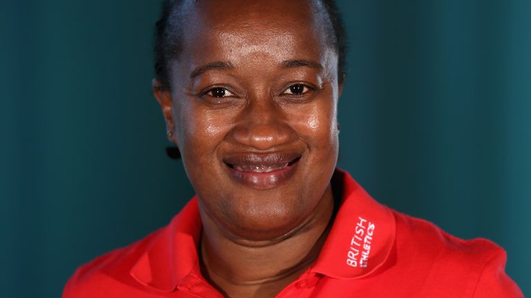 Great Britain Paralympic athletics coach Paula Dunn