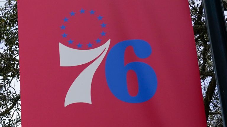 Philadelphia 76ers logo (AP image)