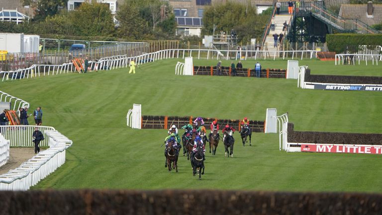 Plumpton racecourse general view