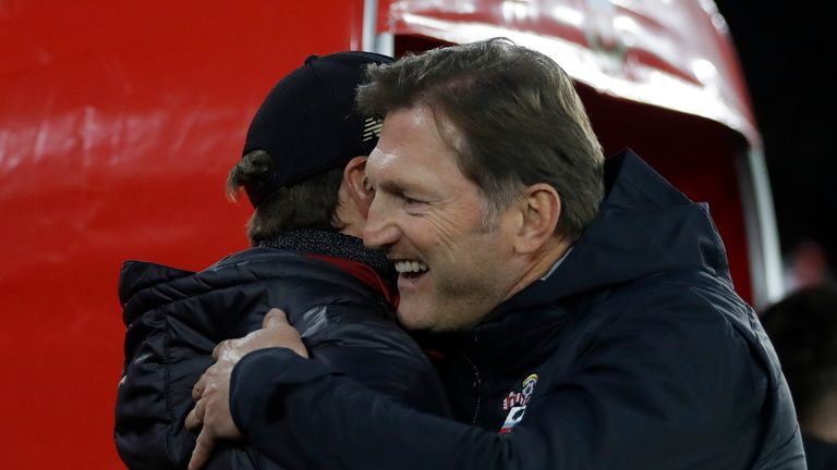 Hasenhuttl and Klopp