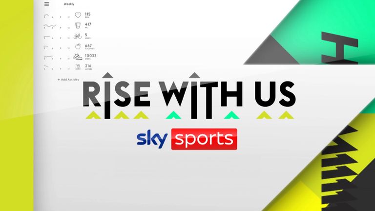 Rise With Us is among four Sky Sports nominations for the Sports podcast awards 