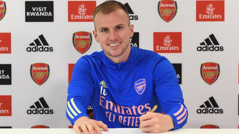 Rob Holding has signed a new long-term contract with Arsenal