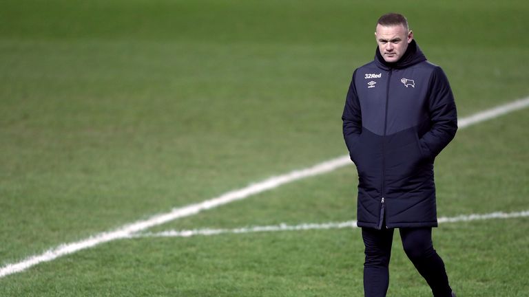 Wayne Rooney can now prepare his Derby players to face Rotherham on Saturday