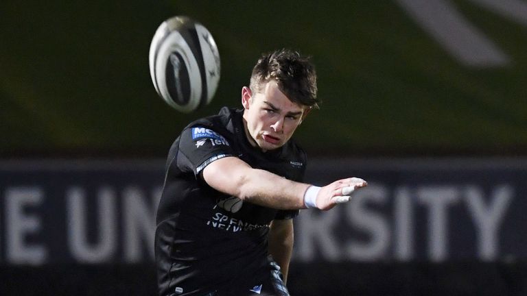 Ross Thompson kicked three crucial penalties and two conversions in the win at Scotstoun