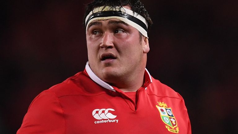 Jamie George during the 2017 Lions tour