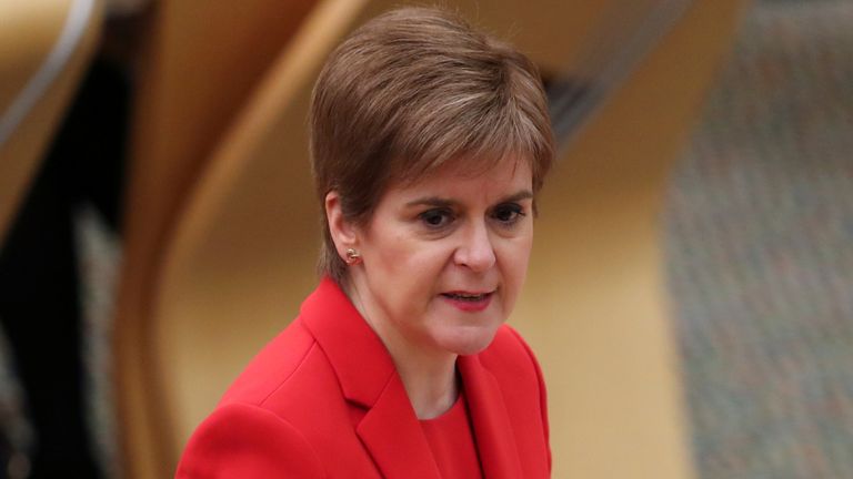 Nicola Sturgeon has instructed Scottish professional sport to remain vigilant towards elite sport's coronavirus regulations